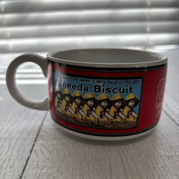 Vintage NABISCO Soup Cup Mug Bowl Premium Crackers Set Of 8